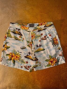 Good Vibes Drill Clothing Mens Swim Trunks